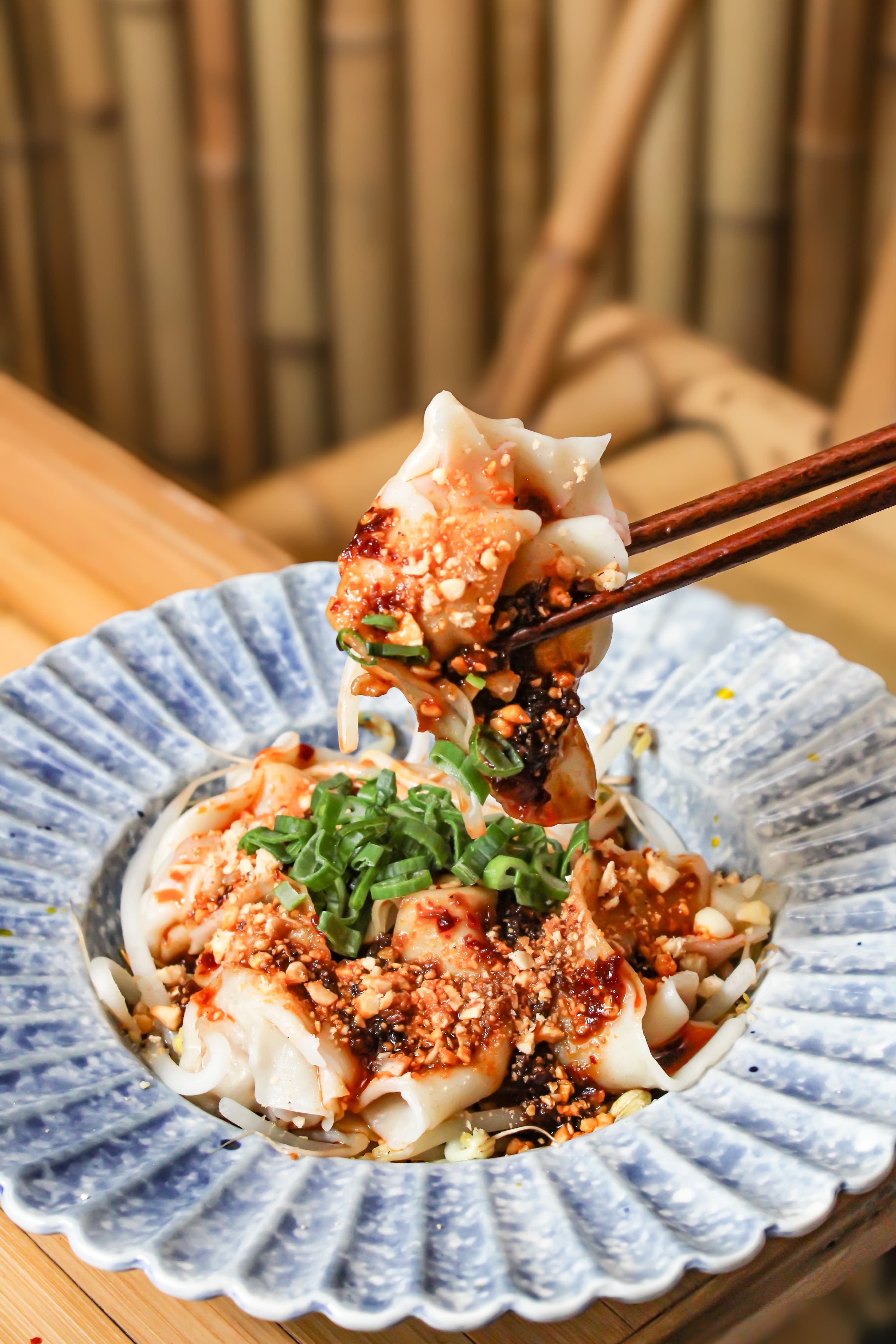 Wonton Aceite Rojo